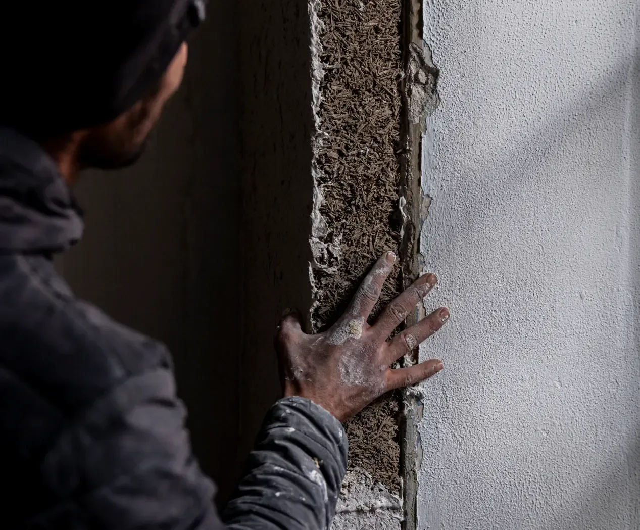 Chantier mur