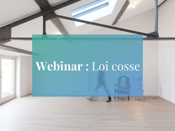 Replay Webinaire - Loi cosse 