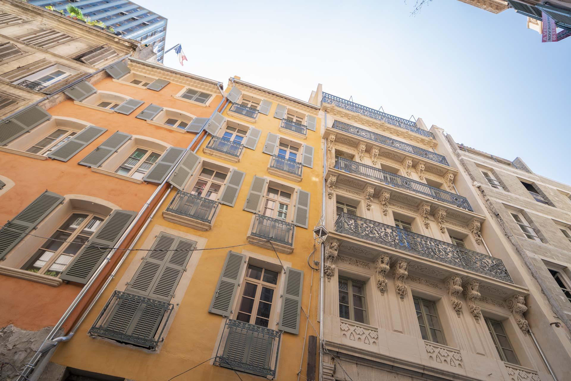 Façade  5/7/9, rue Henri Seillon, 83000 Toulon